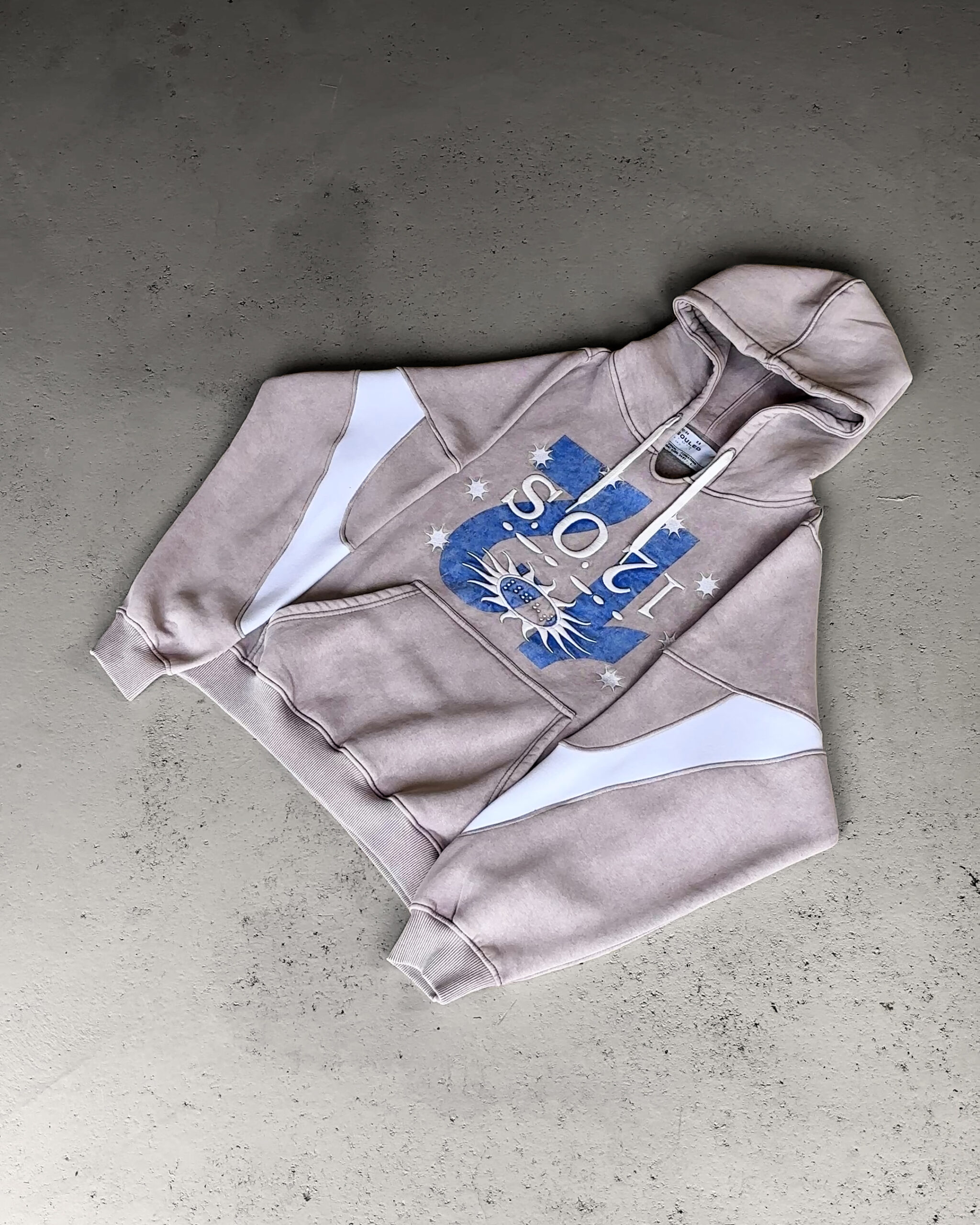SO¹² SILVER BLUE HOODIE – Bild 2